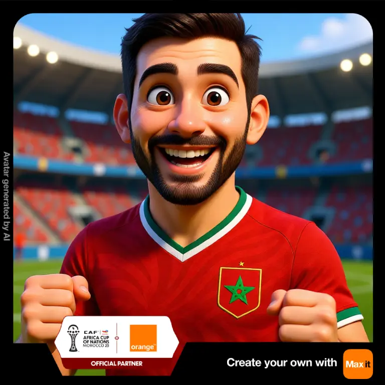 Avatar IA Orange - Supporter 3